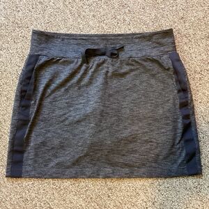 Athleta gray athletic skort